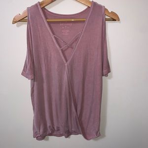 Off the shoulder American Eagle top
